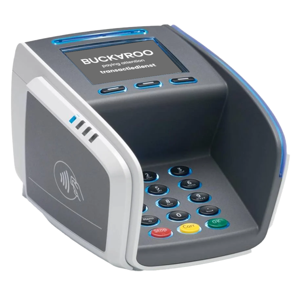 Terminal de paiement Service de transaction de Buckaroo, acceptez facilement bancontact, visa, Mastercard et plus....