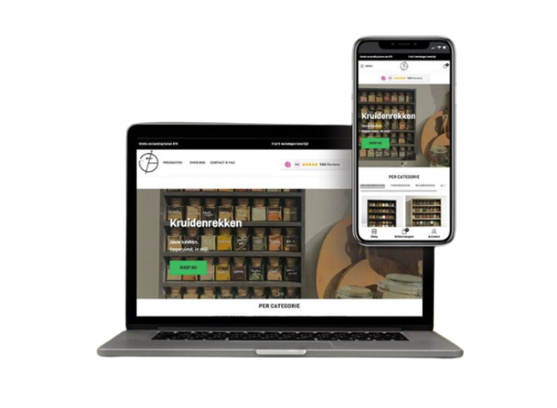 Ghout kruidenrekken - webwinkel - Buckaroo